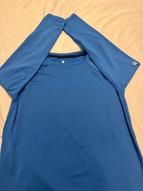 all in motion Blue Kids' Long Sleeve Swim Rashguard